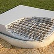 Устройство монолитного бетонного фундамента фото