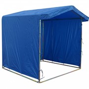 Палатка торговая (Синяя) фото