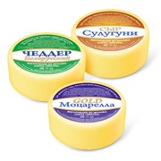 Сыр “Моцарелла голд“, “Чеддер Белорусский“, “Сулугуни“ весовой фотография