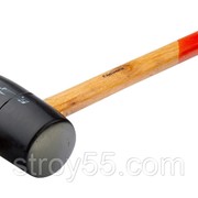 Киянка резиновая, 680 г, черная резина, деревянная ручка// SPARTA