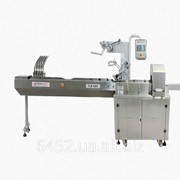 Горизонтальная упаковочная машина с загрузчиками продукта для упаковки печенья ФЛМ 4000 фото