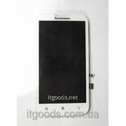 Дисплей оригинальный (модуль) + тачскрин (сенсор) для Lenovo A560 (белый цвет) 4508 фото