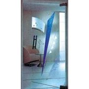 Межкомнатные стеклянные двери (маятниковые) фото