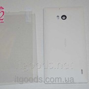 Крышка задняя белая для Nokia Lumia 930 + ПЛЕНКА В ПОДАРОК 4708 фотография
