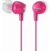 Наушники Sony MDR-EX10LP Pink, вставные, закрытые, 8-22000 Гц, 100 дБ, 16 Ом, шнур 1.2 м, штекер 3.5мм фотография