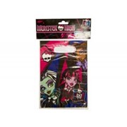 Пакет полиэтиленовый Monster High 8шт А фотография