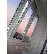 Балконные рамы и окна из ПВХ. фото