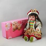 Кукла декоративная виниловая Стильная