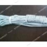 Веревка плетеная лодочная П-12 д7мм (15м) сплетение капроновой висхозной нити №703800 фотография