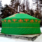 Юрта традиционная монгольского типа, 6м в диаметре фото
