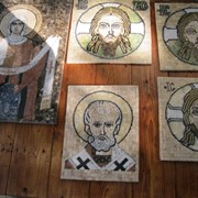 Фрески церковные из мозаики, Тернополь