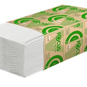 Полотенца бумажные Focus Eco V сложения, 1 слой, 23 х 20.5 см, 250 листов (15 шт/упак), арт. 5049978 фото