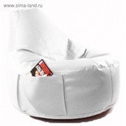 Кресло-мешок Comfort Milk, экокожа фото