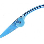 Нож Tekut сувенирный "Mini Pecker", лезвие 45, общ. 110, материал - нерж. сталь, цвет - синий (12 шт