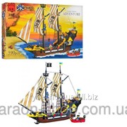 Конструктор BRICK 307/298782 пиратский корабль, супер подарок ребенку