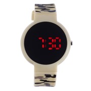 Часы наручные 'Ройстон', электронные, с силиконовым ремешком, l23 см, микс фотография