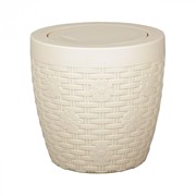 Контейнер “Плетёнка“ 3л. (слон.кость) фото