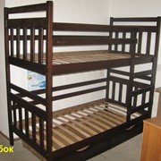 Кровать двухъярусная Колобок фото