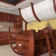 Детская комната для мальчика "Капитано"