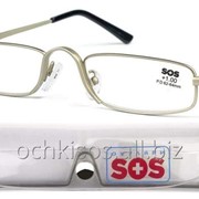 Очки для чтения SOS унисекс модель P 003 Silver фото