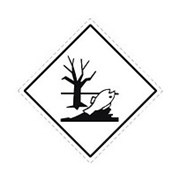 Знак «Опасность для окружающей среды» (наклейка) фото