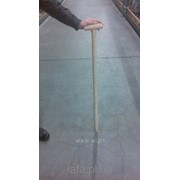 Держак (черенок) для лопаты/граблей длинною 1 метр с ручкой на конце фото