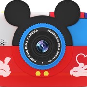 Детский цифровой фотоаппарат GSMIN Fun Camera Memory с играми (Красный)