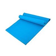 Коврик для йоги FM-101, PVC, 173x61x0,8 см, синий (129886)