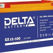 Аккумулятор Delta GX 12-100, 12В, 100Ач GEL фотография