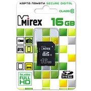 Карта памяти 16 Гб, SDHC Secure Digital flash card, класс 10 - Mirex фото