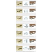 Алюминиевый кромочный профиль для мебельных фасадов