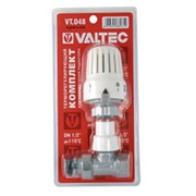 VT.048 Терморегулятор прямой радиаторный,в блистерной упаковке, 1/2“ ВР/НР Valtec фото
