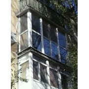 Остекление балконов фотография