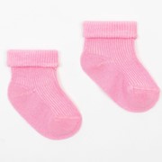 Носки детские, цвет розовый, размер 6 фото