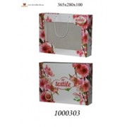 Коробка для упаковки полотенец Сакура фото