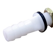 Пластиковый выпускной переходник Ø 10 мм с 22 мм фото