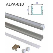 Заглушка пластиковая для профиля Alpa-010