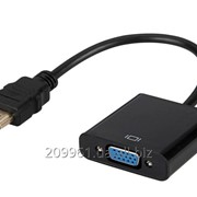 HDMI в VGA адаптер конвертер видео переходник на с перехідник відео 1080p фото