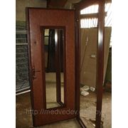 Дверь металлическая по инд. заказу №59 (с зеркалом) фото