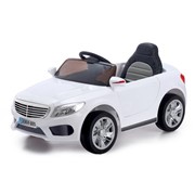 Электромобиль S CLASS, 2 мотора, EVA колёса, активная подвеска, кожаное сиденье, цвет белый фото