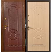 Металлическая дверь “Зион“ №3 с панелями МДФ фото