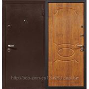 Металлическая дверь “Зион“ №1 с панелью МДФ фотография