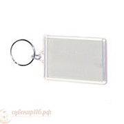 Брелок акриловый “Прямоугольник“, 40х56 мм фото