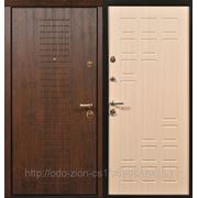Металлическая дверь “Зион“ №2 с панелями МДФ и скрытыми петлями фото