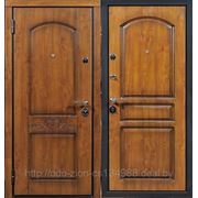 Металлическая дверь “Зион“ №4 с панелями МДФ покрытыми пленкой “Vinorit“ фото