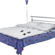 Кровать металлическая двуспальная Александра фото