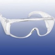 Очки для защиты глаз от промышленных загрязнений, крупных частиц пыли, стружки, осколков. фото