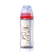 Babyono бутылочка стеклянная с широким горлышком 240мл фотография