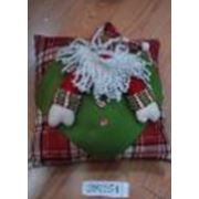 Подушка декоративная рождественская Дед Мороз 207254 фото