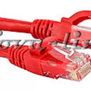 Патч-корд UTP4 6a 3м BC PVC красный Netko 53902 фотография